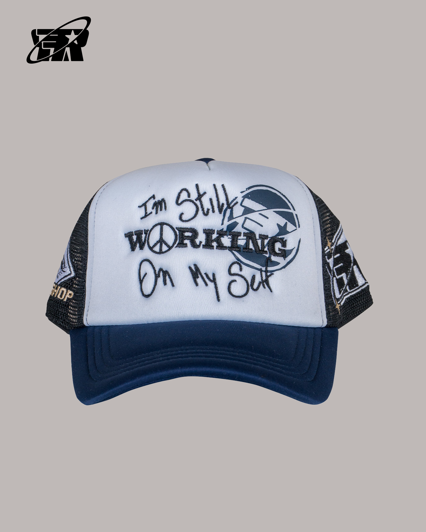 SELF REFLECTION TRUCKER HAT